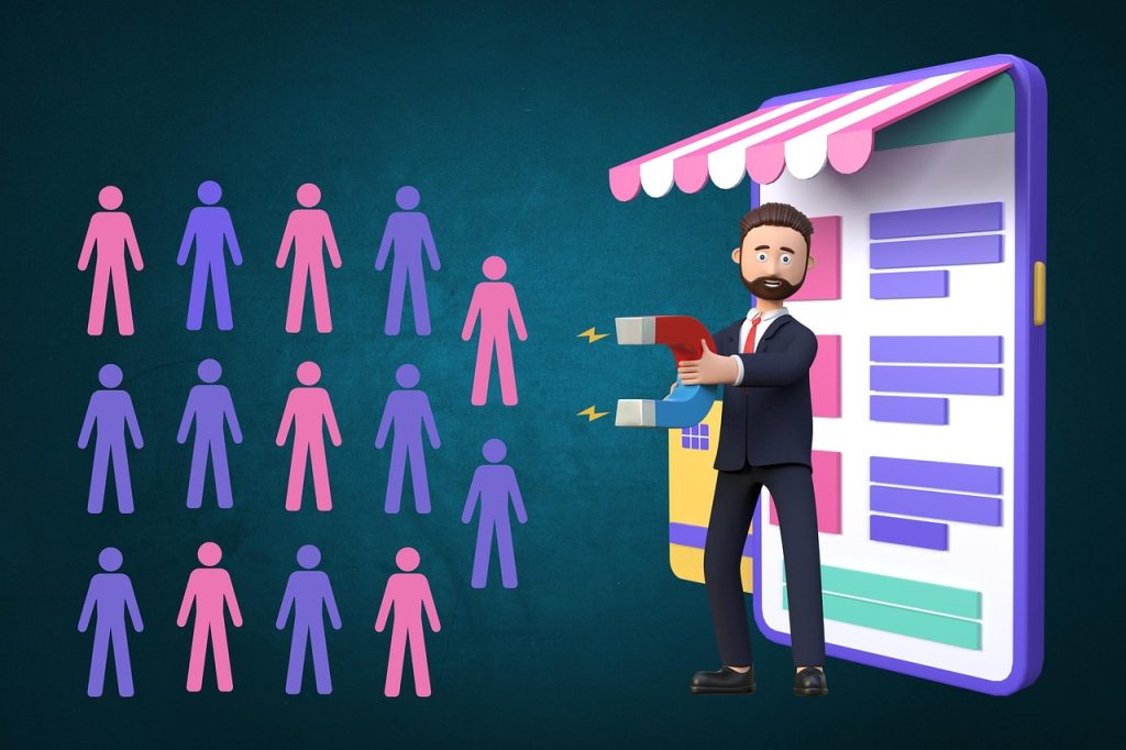 Lead magnet - attract new customers 